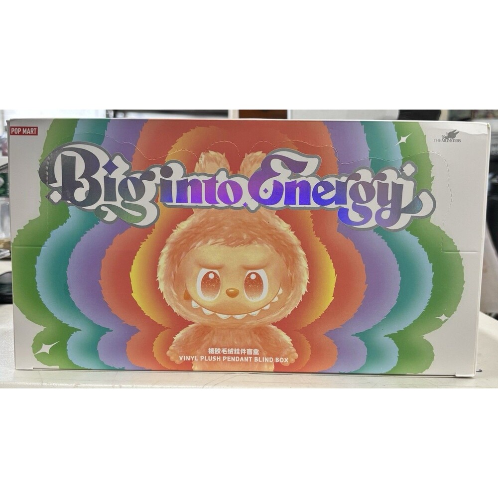 POP MART Labubu The Monsters Big Into Energy Plush Keychain Blind Box Sealed NEW - Picture 7 of 8